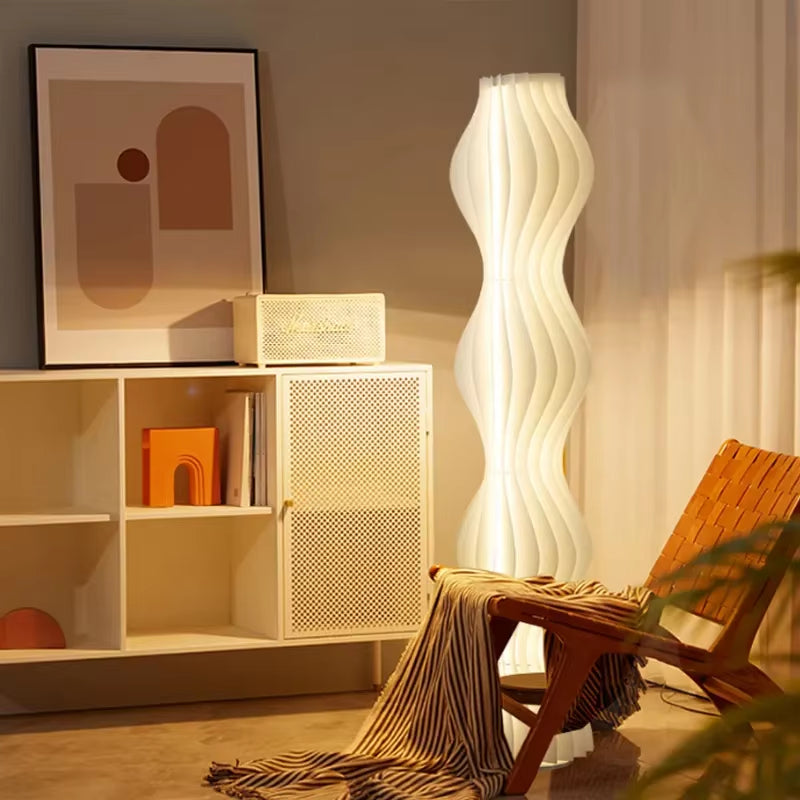 Nordic Muse – Minimalist LED Floor Lamp