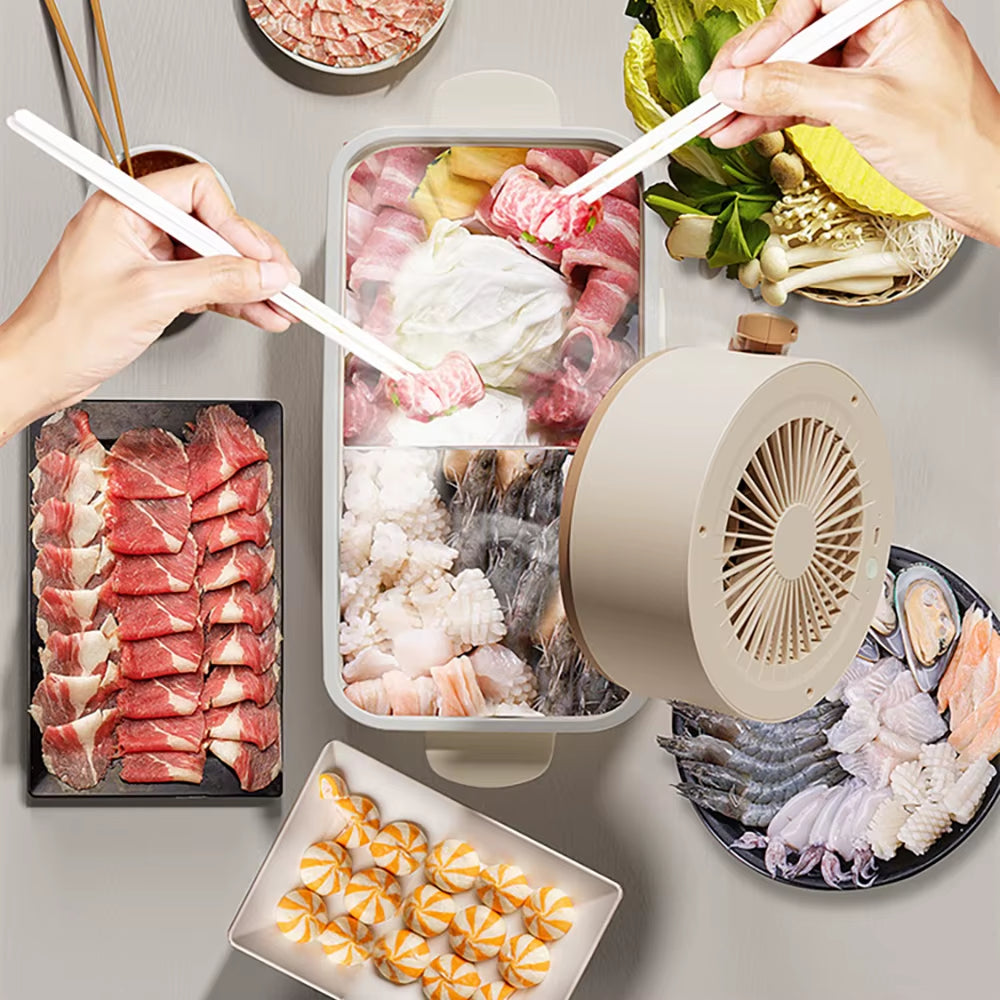 Portable Desktop Range Hood - USB Rechargeable Extractor