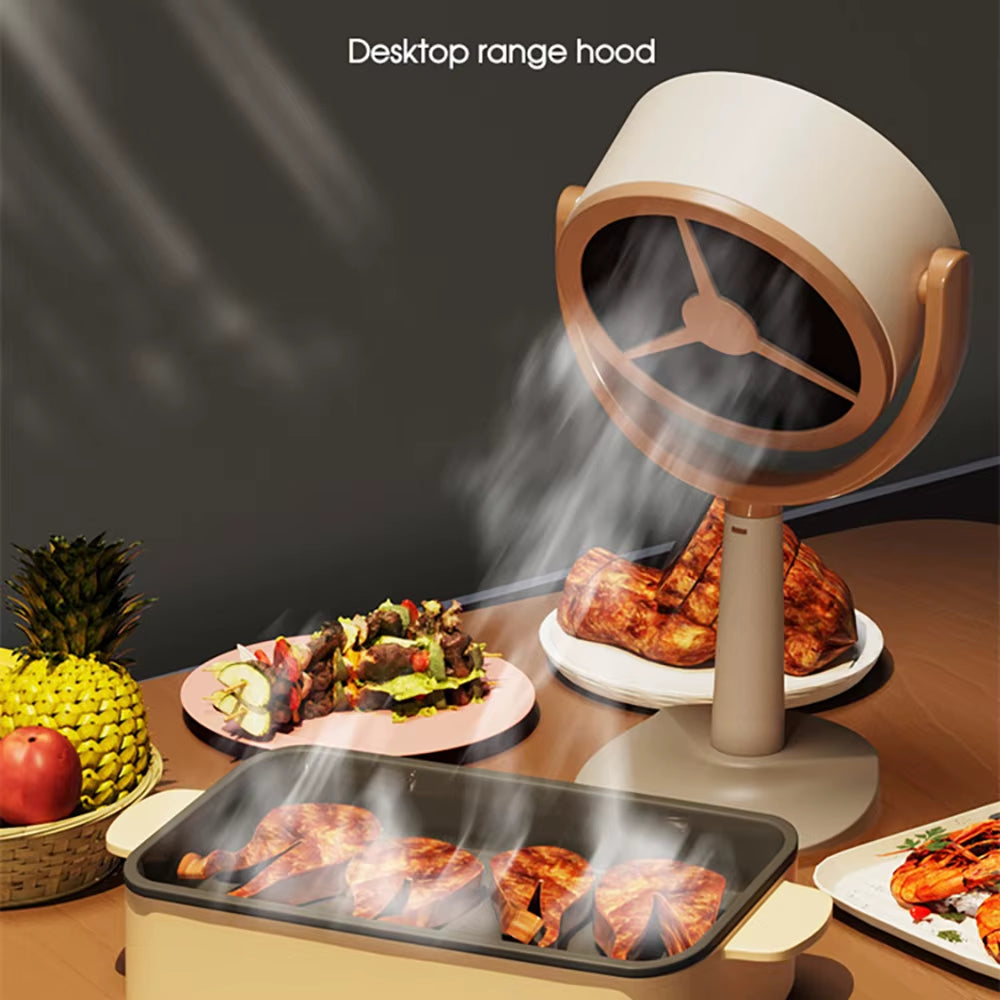 Portable Desktop Range Hood - USB Rechargeable Extractor