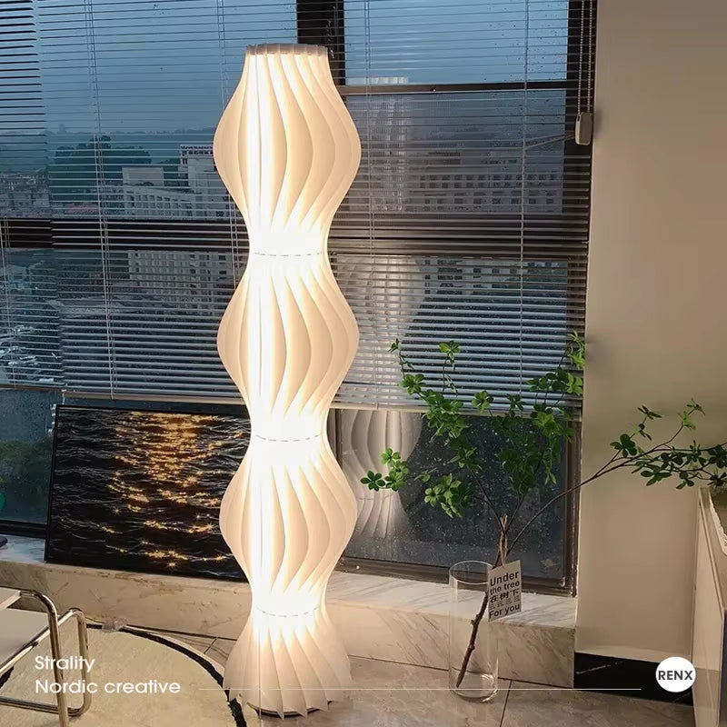 Nordic Muse – Minimalist LED Floor Lamp