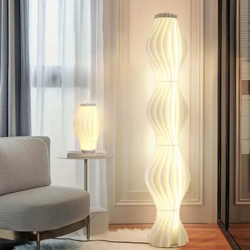 Nordic Muse – Minimalist LED Floor Lamp