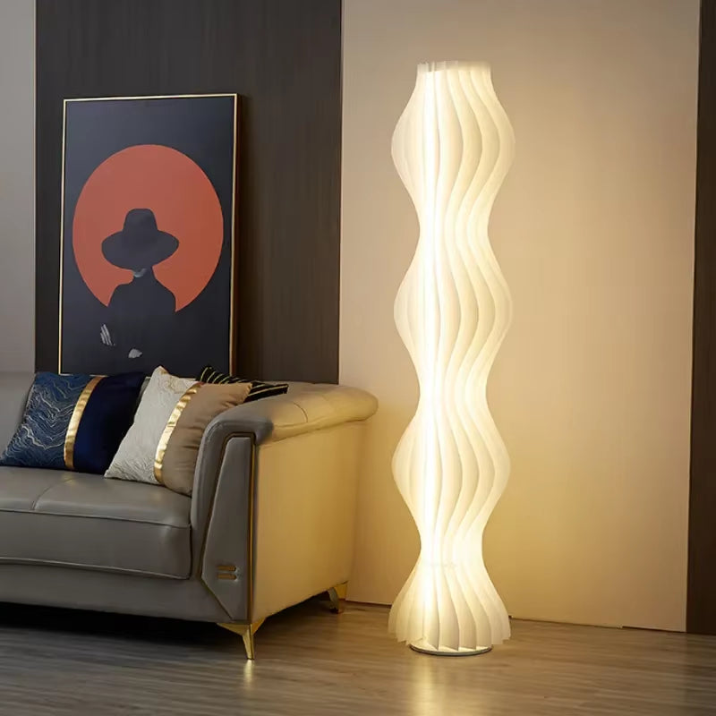 Nordic Muse – Minimalist LED Floor Lamp